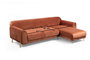 Atelier Del Sofa Sofá-Cama de Esquina Color Canela